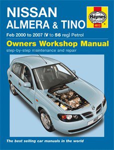 Haynes Reparationshandbok, Nissan Almera & Tino Petrol, Universal