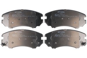 Bromsbeläggsats, Framaxel, MITSUBISHI,KIA,HYUNDAI, 58101-1FE00, 58101-1FE01, 58101-2CA20, 58101-2EA10, 58101-2EA11, 58101-2GB00, 58101-2