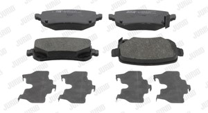 Bromsbeläggsats, Bakaxel, CHRYSLER GRAND VOYAGER V, DODGE JOURNEY, FIAT FREEMONT, 68029887AA, 68029887AB, 68044761AA, K68029264AA, K6802