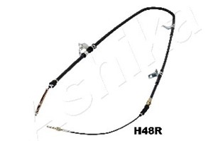 Vajer, parkeringsbroms, Höger bak, HYUNDAI H100 Buss, H100 Flak/chassi, H100 Skåp, 59912-43250