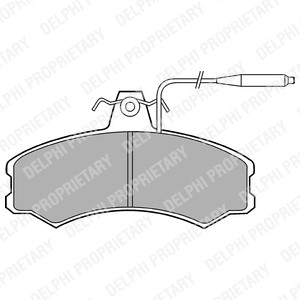 Bromsbeläggsats, Framaxel, ALFA ROMEO,CITROËN,FIAT,PEUGEOT, 4248.33, 4250.28, 4250.54, 425054, 4251.06, 71770950, 95615159, 95624970, 95