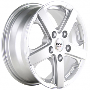 Fox Viper Commercial Silver 6.5x15 5/130 ET50 B89.1