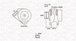Generator, DACIA LOGAN II, LOGAN MCV II, SANDERO, RENAULT CLIO II, CLIO III, KANGOO, KANGOO Express, THALIA I, THALIA III, 2310000Q1H, 2