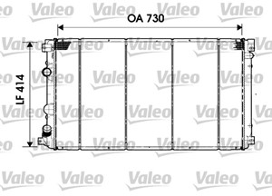 Kylare, motorkylning, NISSAN,OPEL,RENAULT,VAUXHALL, 2140000QAK, 21400-00QAK, 2140000QAM, 21400-00QAM, 4415066, 4415068, 7701057120, 9317