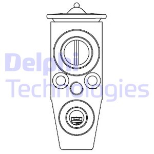 Expansionsventil, klimatanläggning, CHEVROLET AVEO Halvkombi, AVEO Sedan, TRAX, OPEL MOKKA / MOKKA X, VAUXHALL MOKKA / MOKKA X, 1618460,