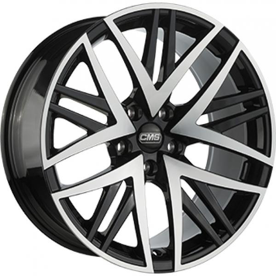 Cms B1 Gloss Black Polished 8/18 5/112 ET40 B57.1