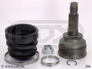 Drivknut, På hjulsidan, MAZDA 626 III, 626 Coupé III, 626 Hatchback III, 626 Station Wagon III, MX-5 I, MX-5 II, MX-5 III