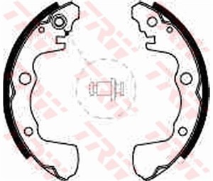 Bromsbackar, sats, Bakaxel, SUBARU LIBERO Buss, LIBERO Skåp, REX II, 725178140, 725178150, 725178160, 725178410, 725178520