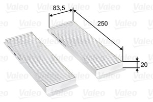 Kupefilter, HYUNDAI i20 I, 971334P000, 97133-4P000