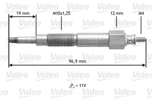 Glödstift, NISSAN, 1106557J00, 11065-57J00, 110655C900, 11065-5C900, 110655C90A, 11065-5C90A, LR043282