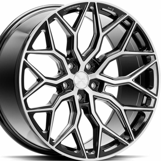 Vossen Hf2 Brush Gloss Black 10,5/20 5/112 ET36 B66.6