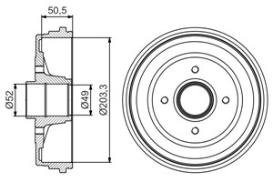 Bromstrumma, Bakaxel, Framaxel, RENAULT CLIO III, CLIO Grandtour III, CLIO Skåp/halvkombi III, MODUS / GRAND MODUS, 43 20 217 82R, 82 00
