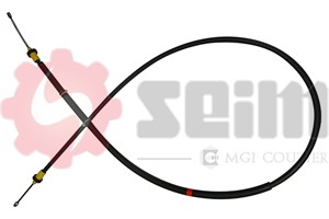Vajer, parkeringsbroms, Höger bak, Vänster bak, DACIA DUSTER, DUSTER Skåp/SUV, RENAULT DUSTER, 364003676R, 8200855403