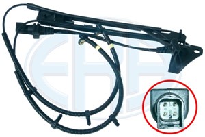 ABS-givare, Sensor, hjulvarvtal, Bakaxel, båda sidor, FORD FIESTA V, FIESTA Van V, FUSION, MAZDA 2, 1151023, 2S61 2B372 BD