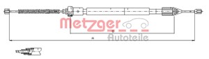 Vajer, parkeringsbroms, Bak, Höger, RENAULT CLIO II, 7700 433 237, 8200 087 977
