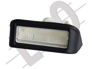 Belysning, registreringsskylt, Tvåsidig, CITROËN,PEUGEOT, 6340G7