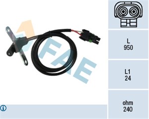 Pulssensor, svänghjul, RENAULT,VOLVO, 3209826-1, 52053087, 77 00 720 341, 77 00 725 811, 77 00 728 639, 77 00 732 300, 77 00 739 792, 98