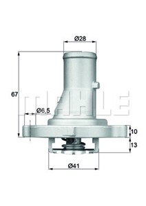 Termostat, kylvätska, FIAT,LANCIA, 0000007545958, 46807285, 5459580, 7545958, 75459580, 75813190, 7589135, 7789135
