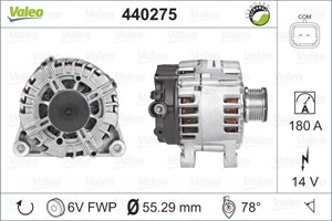 Generator, CITROËN,DS,FIAT,PEUGEOT, 1606856980, 1609016080, 5702J4, 5702-J4, 5705KR, 5705-KR, 9664074280, 9678049480, 9803750980