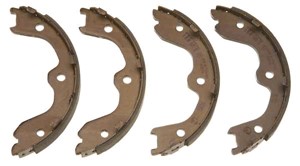 Bromsbackar, sats, Bakaxel, INFINITI,NISSAN, 44060-8J00A, 44060-8J00K, 44060-8J026, 58140-62003, 58140-6A900, D4060-JN00A, D40F0-AR025,