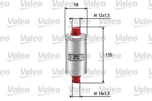 Bränslefilter, ALFA ROMEO,AUDI,CITROËN,FERRARI,FIAT,FORD,LANCIA,PEUGEOT,PORSCHE,RENAULT,SAAB,VOLVO,VW, 0000900652, 1137453, 1276050, 127