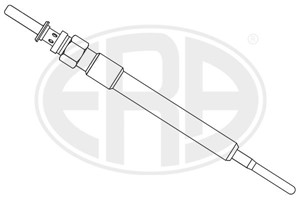 Glödstift, ALFA ROMEO,CHEVROLET,CITROËN,FIAT,FORD,LANCIA,PEUGEOT, 12 14 090, 1724842, 55 664 219, 55210051, 5960 L4, BS51 6M090 AA