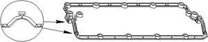 Packning, vippkåpa, AUDI A4 B5, A4 B5 Avant, A6 C5, A6 C5 Avant, VW PASSAT B5, PASSAT B5 Variant, 038 103 483E