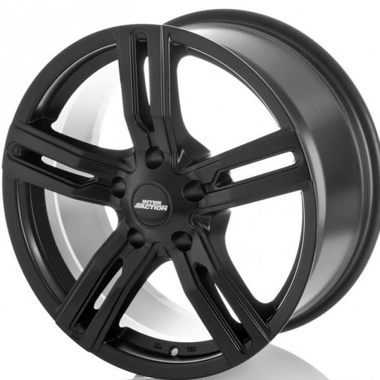 Inter Action Kargin Matt Black 6,5/16 5/118 ET45 B71.1