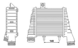 Intercooler, Vänster
