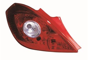 Baklykta, Vänster, OPEL CORSA D, 1222132, 89316575A, 93189092
