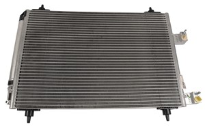Kondensor, klimatanläggning, CITROËN,PEUGEOT, 6455.AC, 9638420280, 9639916480