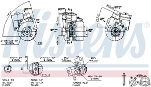 Turbo, HYUNDAI SANTA FÉ II, 2823127800, 2823127810, 4913507300, 4913507301, 4913507302, 4913507310, 4913507311, 4913507312