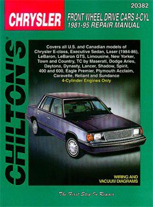 Haynes Reparationshandbok, Chrysler FWD 4 Cyl, Universal