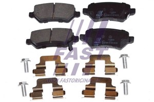 Bromsbeläggsats, Bakaxel, CHEVROLET,KIA,OPEL,VAUXHALL, 16 05 122, 16 05 233, 16 05 625, 16 05 995, 1605 086, 1605 967, 58302-1PA30, 9316