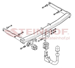Dragkrok, Avtagbar, AUDI A6 C7, A7 Sportback