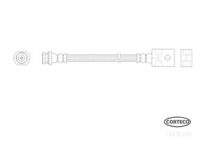 Bromsslang, Bak, NISSAN PICK UP, 46210-32G10