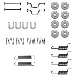 Tillbehörssats, bromsbackar, parkeringsbroms, Bakaxel, TOYOTA