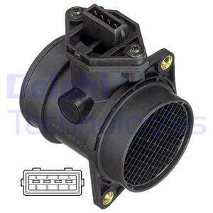Luftmassemätare, ALFA ROMEO,AUDI,FIAT,LANCIA,SEAT,SKODA,VW, 037 906 461C, 037 906 461CX