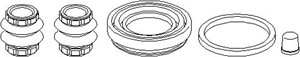 Reparationssats, bromsok, Bakaxel, AUDI A2, SEAT AROSA, CORDOBA, IBIZA II, IBIZA III, VW LUPO I, POLO, POLO CLASSIC III, POLO Sedan IV,
