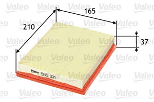 Luftfilter, OPEL COMBO Skåp/stor limousine, CORSA B, CORSA B Kombi, CORSA B Skåp/halvkombi, TIGRA, VAUXHALL TIGRA Mk I, 1444P9, 5834037,