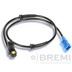 ABS-givare, Sensor, hjulvarvtal, Framaxel, PEUGEOT 206 CC, 206 Halvkombi, 206 SW, 206 Van, 4545.76, 96 331 792 80