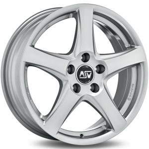 MSW 78 Silver 6.5x16 5/105 ET38 B56.6