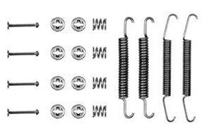 Tillbehörssats, bromsbackar, Bakaxel, Framaxel, ABARTH,FIAT,LANCIA,SEAT,YUGO, 4320548, 4660548, 655054800, 75405480, 7550548, 9450548000