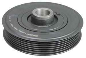 Remskiva, vevaxel, FORD FIESTA V, FIESTA Van V, FOCUS I, FOCUS Skåp / kombi I, FOCUS Turnier I, FUSION, MAZDA 2, 1141497, 1753151, 2S6G6