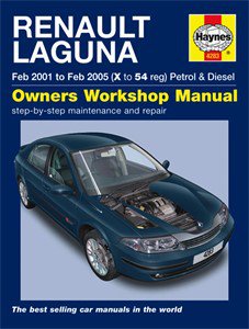 Haynes Reparationshandbok, Renault Laguna Petrol & Diesel, Universal