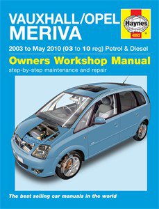 Haynes Reparationshandbok, Vauxhall/Opel Meriva, Universal