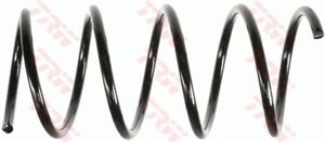 Spiralfjäder, Framaxel, MERCEDES-BENZ A-KLASS [W168], 168 321 29 04, A 168 321 29 04