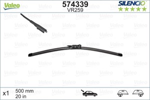 Torkarblad, Bak, FORD MONDEO Halvkombi V, OPEL INSIGNIA A, VAUXHALL INSIGNIA Mk I, 1272339, 2047382