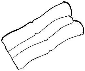 Packning, vippkåpa, FORD,MAZDA, 1 126 120, YF-09-10-235B