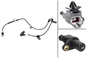 ABS-givare, Sensor, hjulvarvtal, framaxel vänster, HYUNDAI MATRIX, 95670-17010